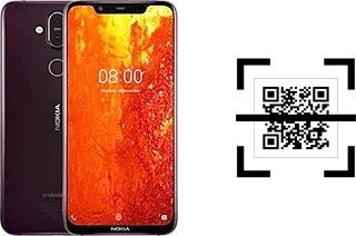 Comment lire les codes QR sur un Nokia 8.1 ( X7) ?