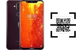 Comment lire les codes QR sur un Nokia 8.1 ?