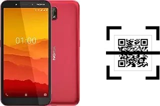 Comment lire les codes QR sur un Nokia C1 ?