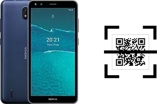 Comment lire les codes QR sur un Nokia C1 2nd Edition ?