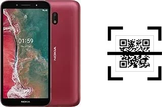 Comment lire les codes QR sur un Nokia C1 Plus ?