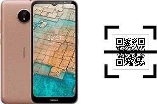 Comment lire les codes QR sur un Nokia C20 ?