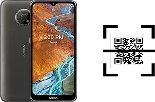 Comment lire les codes QR sur un Nokia G300 ?