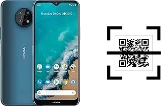 Comment lire les codes QR sur un Nokia G50 ?