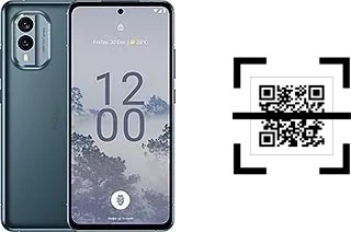 Comment lire les codes QR sur un Nokia X30 ?