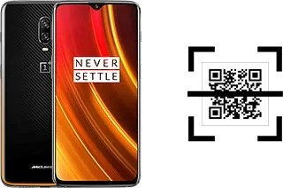 Comment lire les codes QR sur un OnePlus 6T McLaren ?