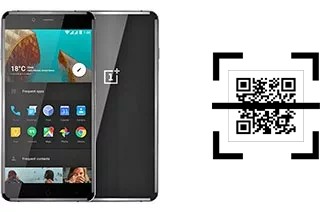 Comment lire les codes QR sur un OnePlus X ?