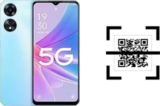 Comment lire les codes QR sur un Oppo A1x ?