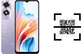 Comment lire les codes QR sur un Oppo A2x ?