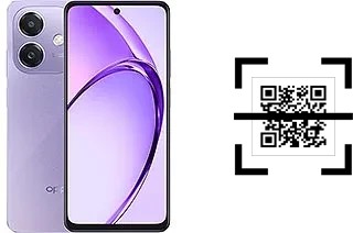 Comment lire les codes QR sur un Oppo A3x ?