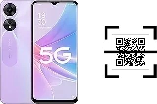 Comment lire les codes QR sur un Oppo A58 ?