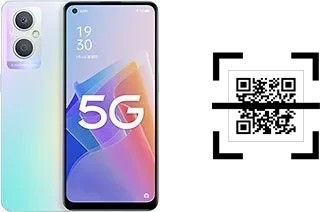 Comment lire les codes QR sur un Oppo A96 ?