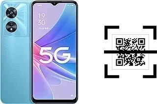 Comment lire les codes QR sur un Oppo Oppo A97 ?