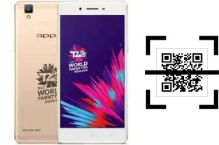 Comment lire les codes QR sur un Oppo F1 ICC WT20 ?