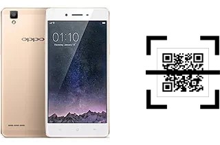 Comment lire les codes QR sur un Oppo F1 ?