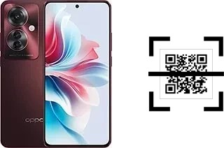 Comment lire les codes QR sur un Oppo F25 Pro ?