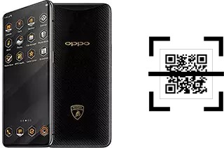 Comment lire les codes QR sur un Oppo Find X Lamborghini ?