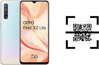 Comment lire les codes QR sur un Oppo Find X2 Lite ?