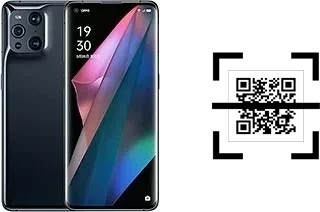 Comment lire les codes QR sur un Oppo Find X3 ?