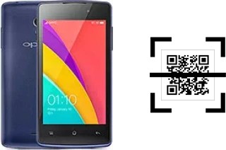 Comment lire les codes QR sur un Oppo Joy Plus ?