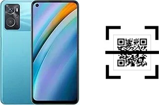 Comment lire les codes QR sur un Oppo K10 ?