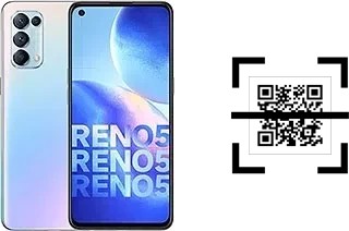 Comment lire les codes QR sur un Oppo Reno5 4G ?