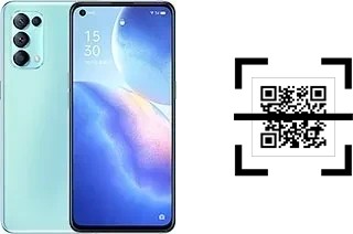 Comment lire les codes QR sur un Oppo Reno5 K ?