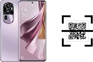 Comment lire les codes QR sur un Oppo Reno10 Pro+ ?