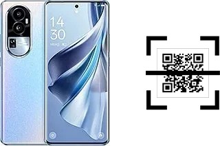 Comment lire les codes QR sur un Oppo Reno10 Pro ?