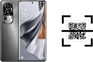 Comment lire les codes QR sur un Oppo Reno10 ?