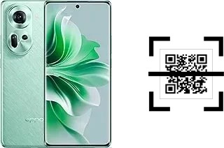 Comment lire les codes QR sur un Oppo Reno11 ?