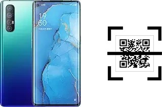 Comment lire les codes QR sur un Oppo Reno3 Pro ?