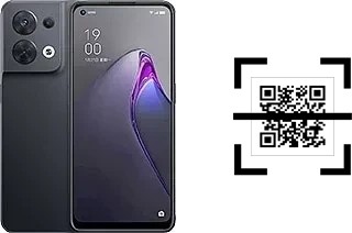 Comment lire les codes QR sur un Oppo Reno8 ?