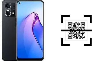 Comment lire les codes QR sur un Oppo Reno8 4G ?