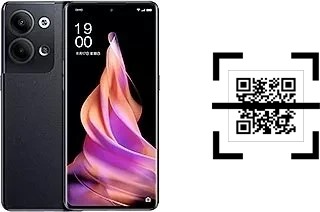 Comment lire les codes QR sur un Oppo Reno9 ?