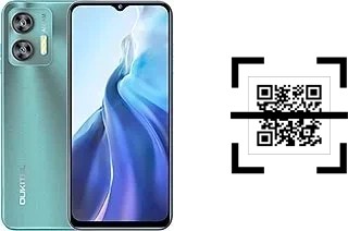 Comment lire les codes QR sur un Oukitel C36 ?