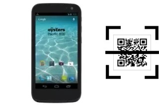 Comment lire les codes QR sur un Oysters Pacific 800 ?