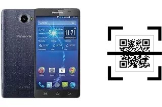 Comment lire les codes QR sur un Panasonic P55 ?