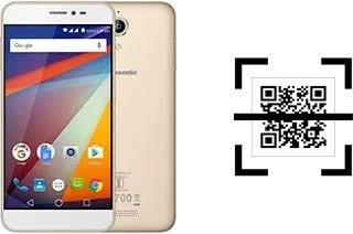 Comment lire les codes QR sur un Panasonic P85 ?