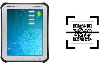 Comment lire les codes QR sur un Panasonic Toughpad FZ-A1 ?