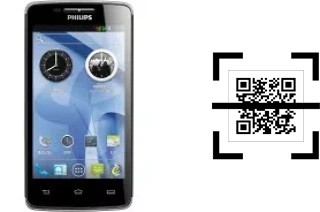 Comment lire les codes QR sur un Philips D833 ?