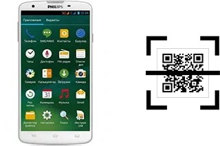 Comment lire les codes QR sur un Philips I928 ?