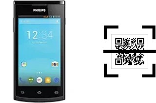 Comment lire les codes QR sur un Philips S308 ?