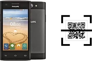 Comment lire les codes QR sur un Philips S309 ?