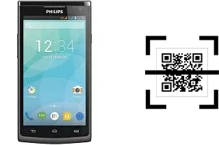 Comment lire les codes QR sur un Philips S388 ?