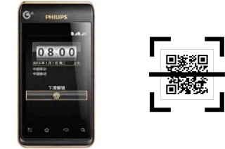 Comment lire les codes QR sur un Philips T939 ?