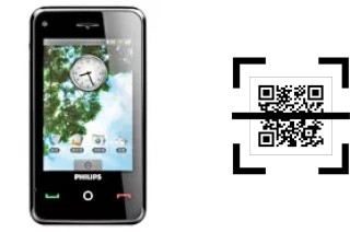 Comment lire les codes QR sur un Philips V808 ?