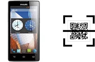 Comment lire les codes QR sur un Philips W3500 ?