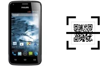 Comment lire les codes QR sur un Philips W3568 ?