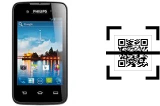 Comment lire les codes QR sur un Philips W5510 ?